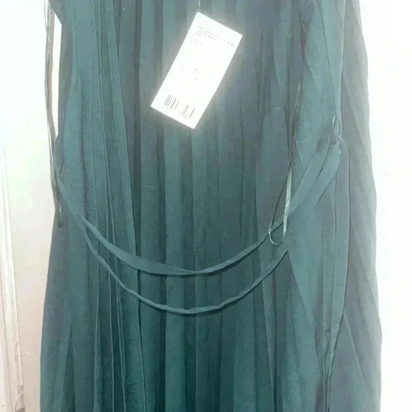 MANGO - NWT size Large 
Pleated Midi Dress - Picture 12 of 14